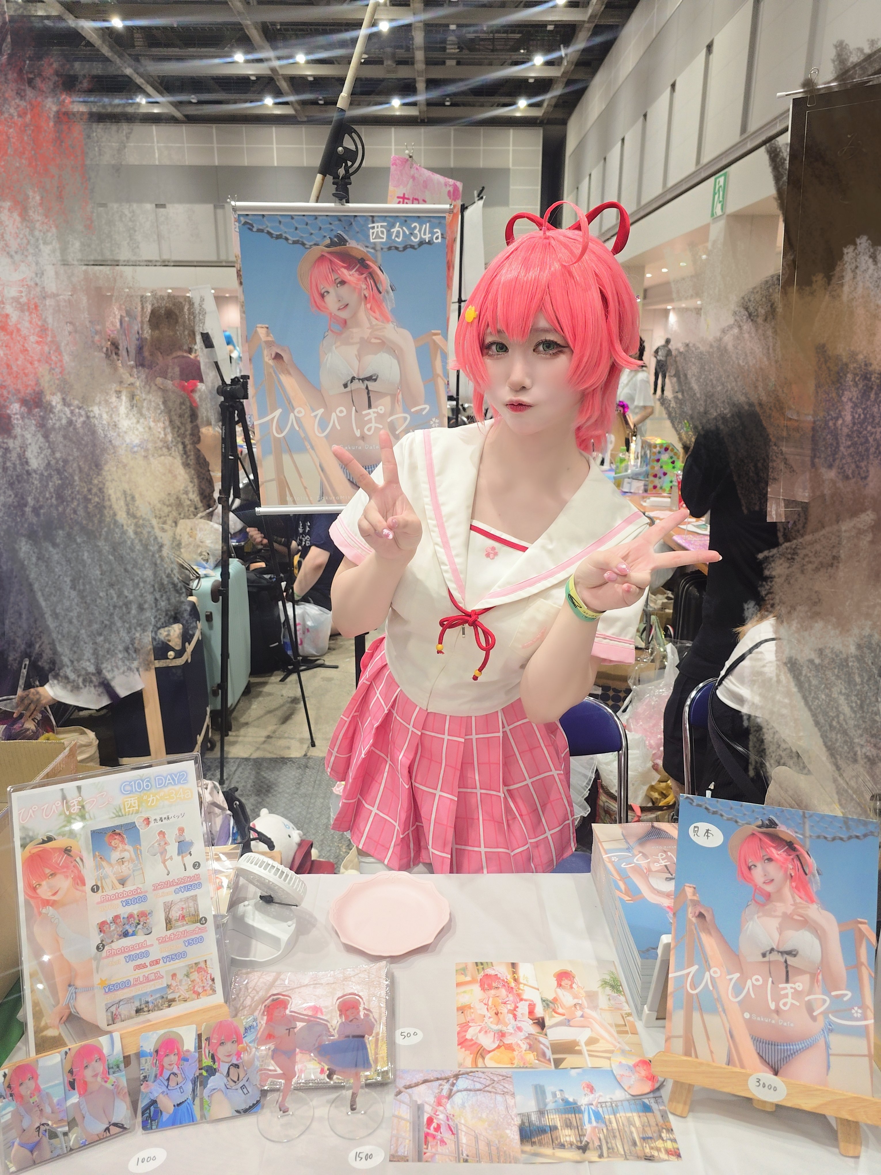 鹿　コスrom 写真集　しかせんべい　ひよこアイス　コスプレ　8枚セット my cosplay #鹿野千夏 @seracoss anime: #aonohako 