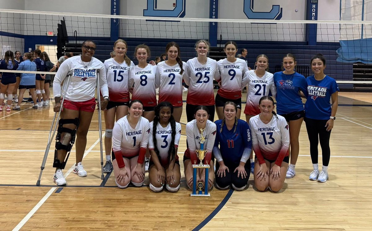 Congratulations to our Varsity Volleyball team on winning the Endless Summer Tournament hosted by Dominion Christian! They came away with a 5-0 record! #ProtectTheNest