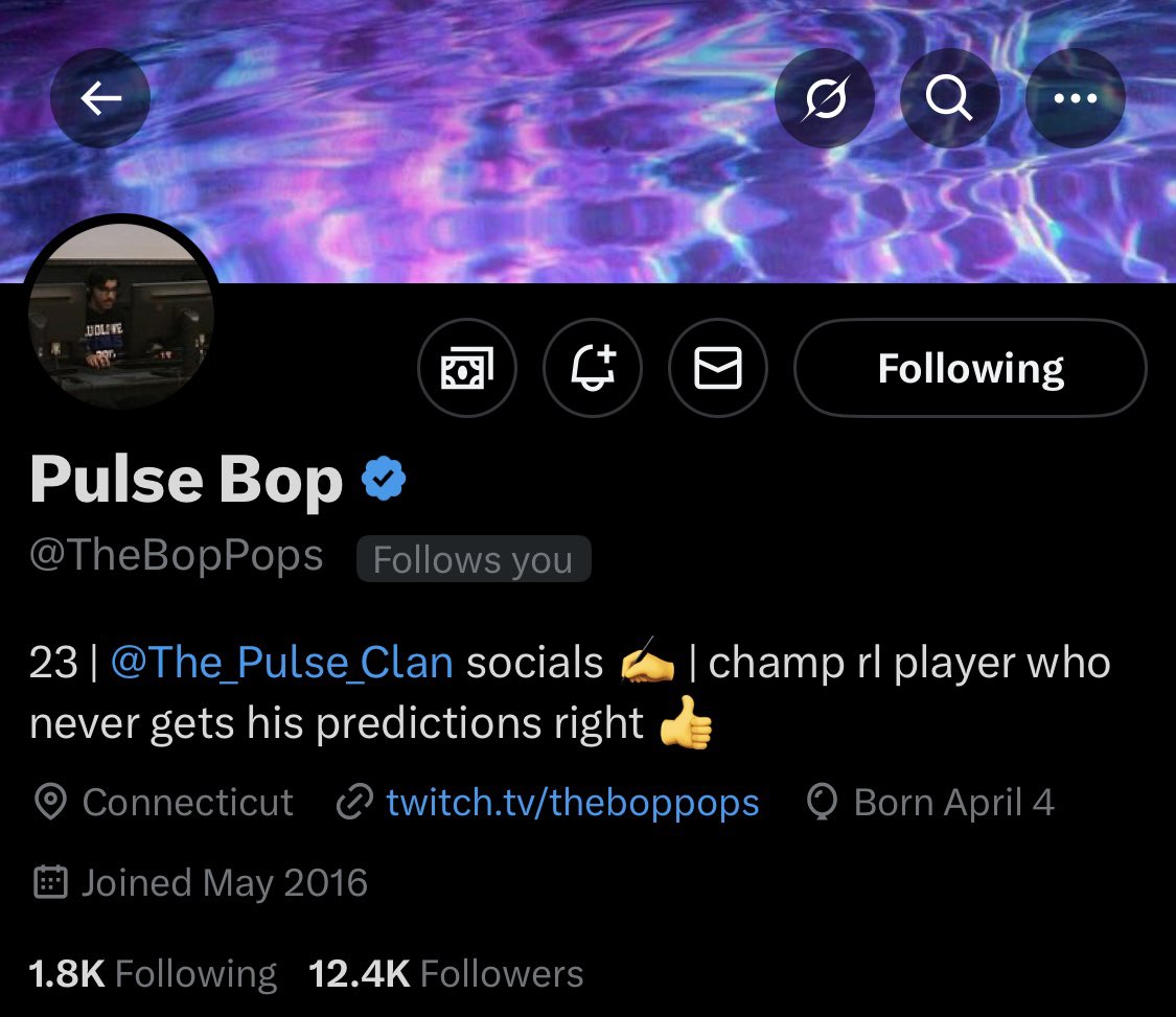We’ve been blessed with the Bop themselves <a href="/TheBopPops/">Pulse Bop</a> 

We’re honored 💪🏼