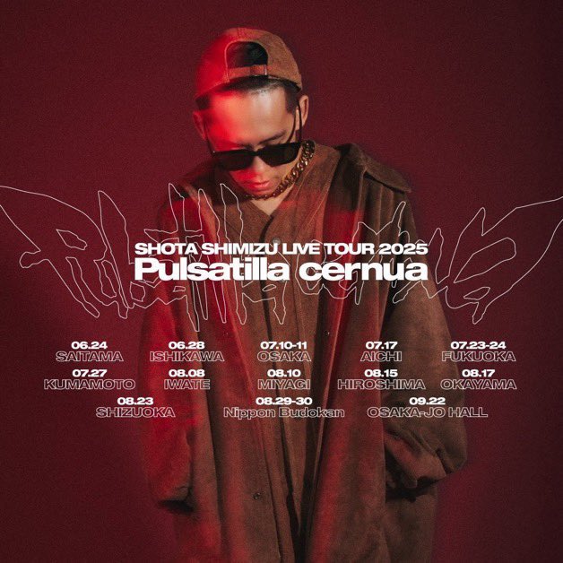 ゲルぴよ presents SHOTA SHIMIZU LIVE TOUR 2025 'Pulsatilla cernua
