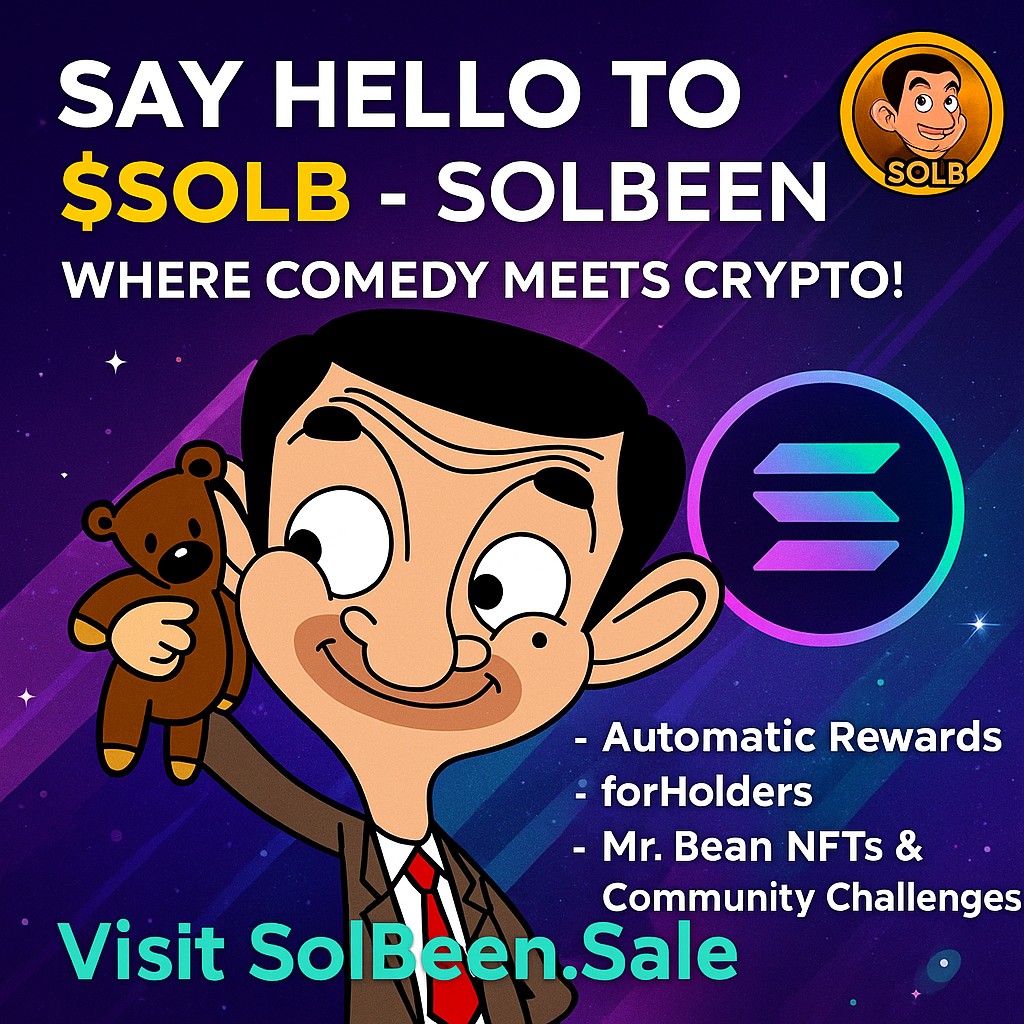 SolBeenofficial's tweet photo. @wizardofsoho 🚀 $SOLB presale is cooking HOTTER than this! Join the elite early investors—massive gains incoming on Solana! Don’t miss out, FOMO is real! Links in bio to grab your tokens NOW before it moons! #SOLB #CryptoPresale #WAGMI https://t.co/9ropRK3iIr