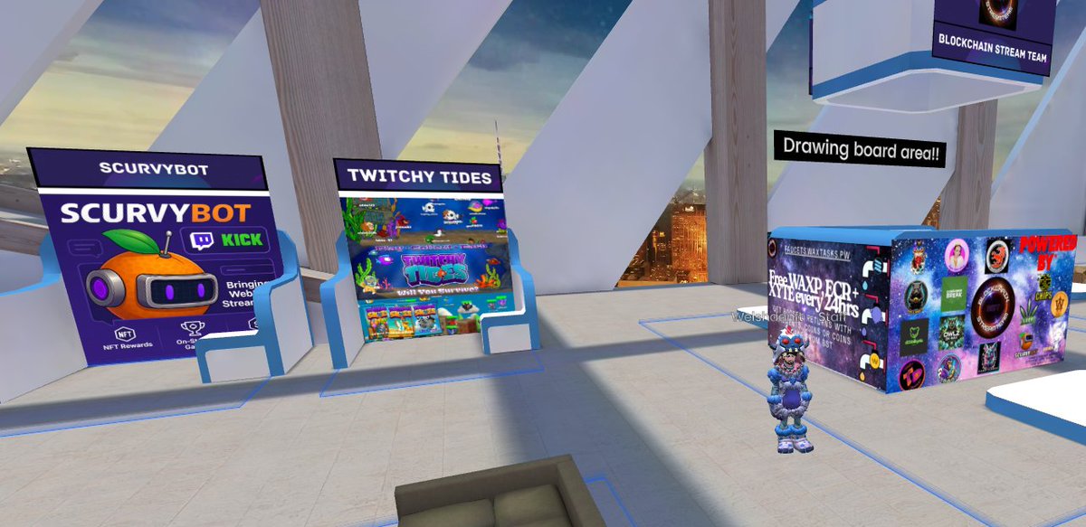 Waiting for #NFTOPIA5 to start Its second day!
@ framevr.io/nftopia5# 

Join BST for the AMA at 11AM EDT/ 3PM UTC! 🥳

#NFTOPIA5 #NFTOPIASCAVHUNT #BST <a href="/thenftopia/">NFTOPIA Metaverse Convention & Spaces</a> <a href="/welshdanft/">WelshDaNft - Blockchain Stream Team!</a> <a href="/TwitchyTides/">Twitchy Tides</a> <a href="/scurvybot/">ScurvyBot</a>