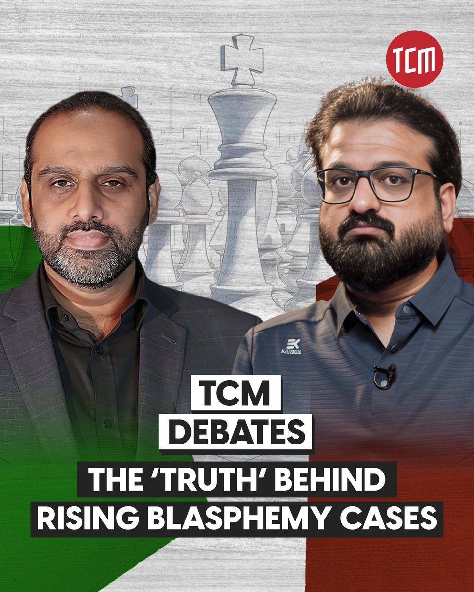 thecentrummedia's tweet photo. A few days ago, The Centrum Media organised a much-anticipated debate between Mr @farnood_alam and Mr @qaiseraraja on a critical issue: the sharp increase in blasphemy cases in Pakistan.

With fact-focused, data-driven arguments, #TCMDebates provided both speakers the opportunity to present their perspectives amicably under the moderation of @m_essjay.

Stay tuned for a comprehensive look at the issue of an alleged “Blasphemy Business Group” in Pakistan!

Releasing full debate soon on: https://t.co/MzLhsKWLfl

#tcmnews