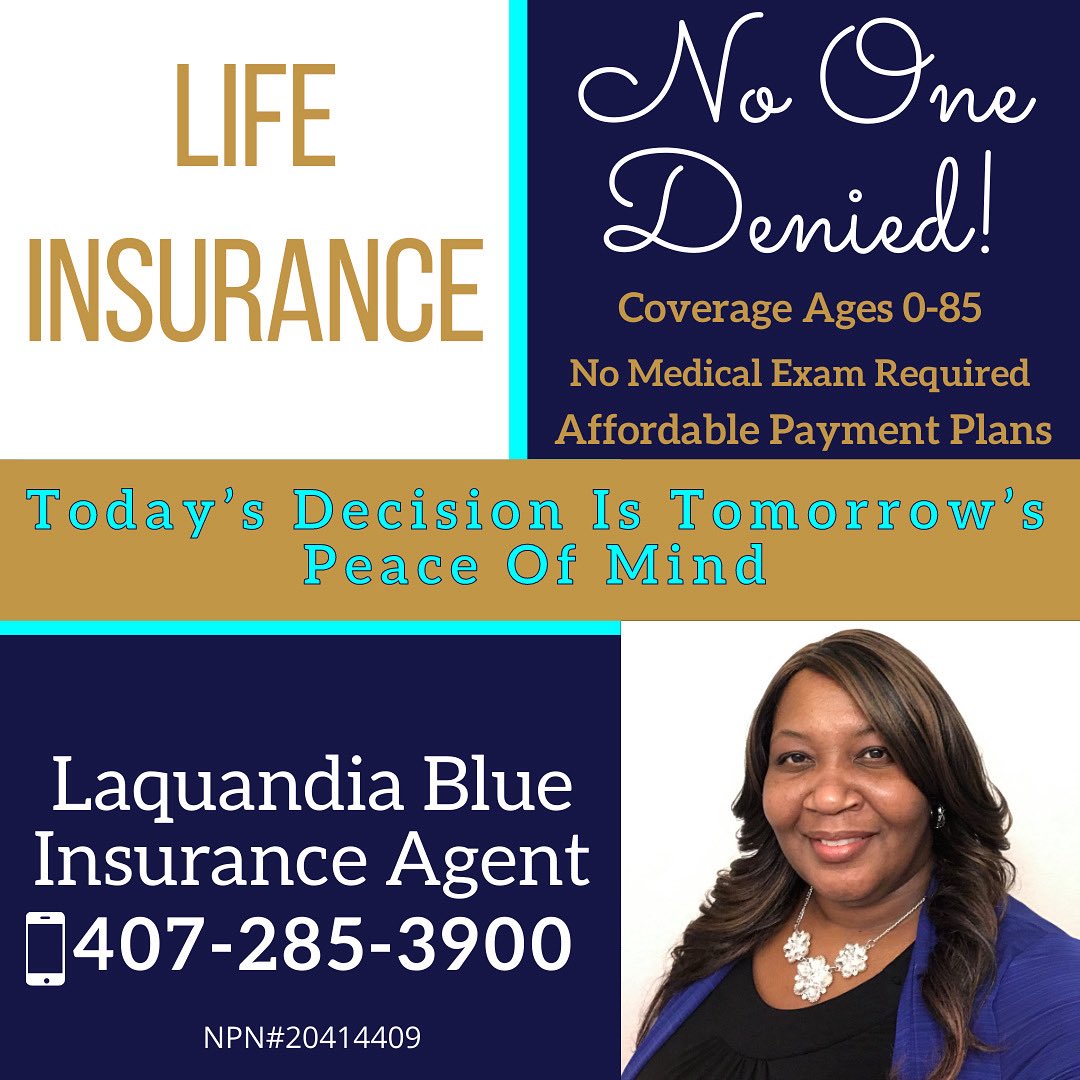 InsuredByBlue's tweet photo. Do you have life insurance? #florida #orlando #jacksonville #daytona #tampa #davenport #altamontesprings #sanford #lakemary #championsgate #kissimmee #hainescity #lakewales #winterhaven #lakeland #bartow #wintergarden #winterpark #ocoee #apopka #casselberry #poinciana #eustis https://t.co/LFAUVIdYFo