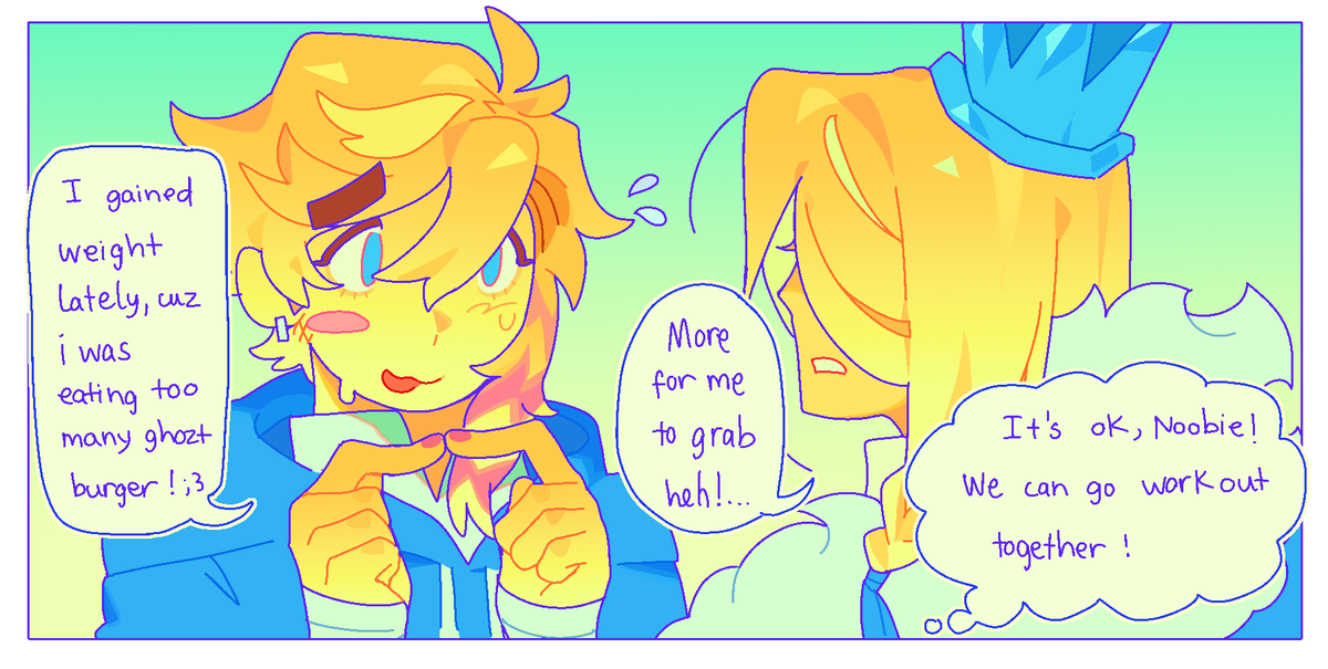 wrong speech bubble my guy