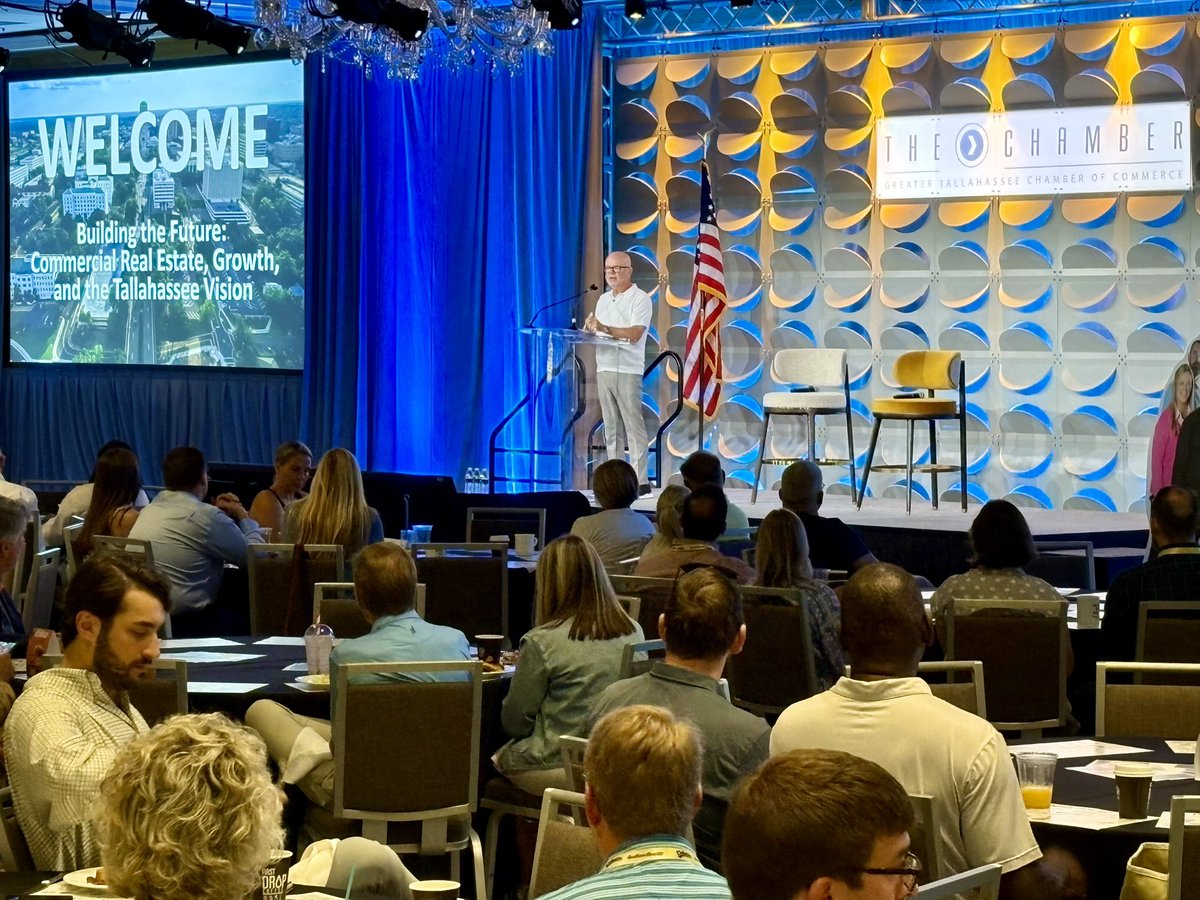 It’s Sunday at the Annual Community Conference! 

Ed Murray has taken the stage to guide us through the ongoing growth happening across Tallahassee. 

New developments across retail, hospitality, office and housing are all on the way!

#TLHACC25