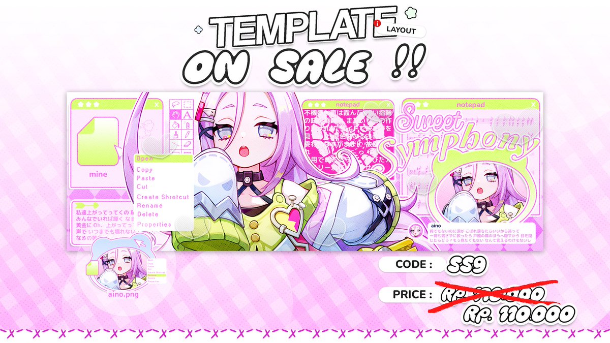 𝗸𝗼𝗺𝗶, TEMPLATE 📌 tweet media