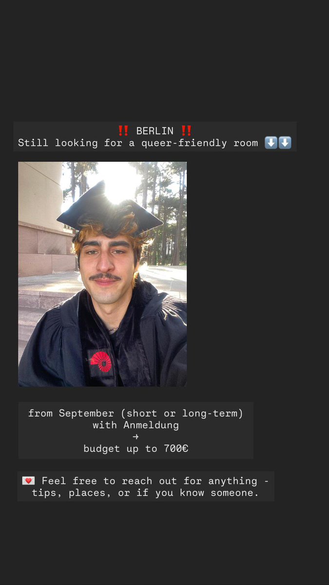 bana el birliğiyle berlinde bi oda ya 🙏🏼🙏🏼
