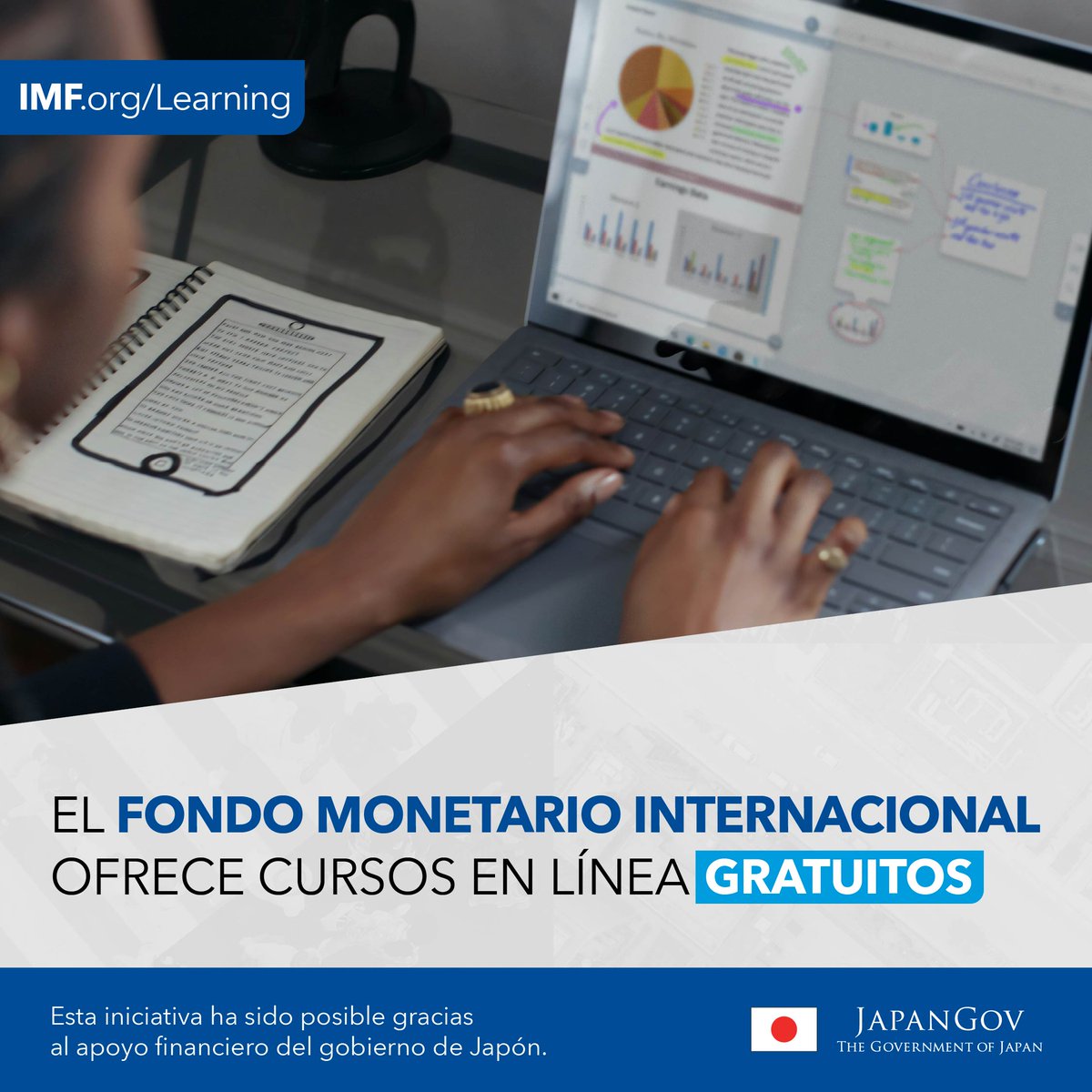 ¿Sabía usted que El FMI ofrece cursos en línea GRATUITOS en árabe, español, francés, inglés, portugués y ruso? Los cursos abarcan temas variados como la gestión de la deuda, la prevención del lavado de dinero, la digitalización y la ciberseguridad ➡️ imf.org/en/Capacity-De…