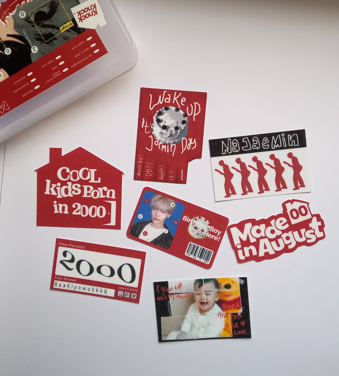 bluessuns's tweet photo. details sticker die cut MKL-NJM :
- size 5cm
- glitter laminated https://t.co/p0ewBLrMRY