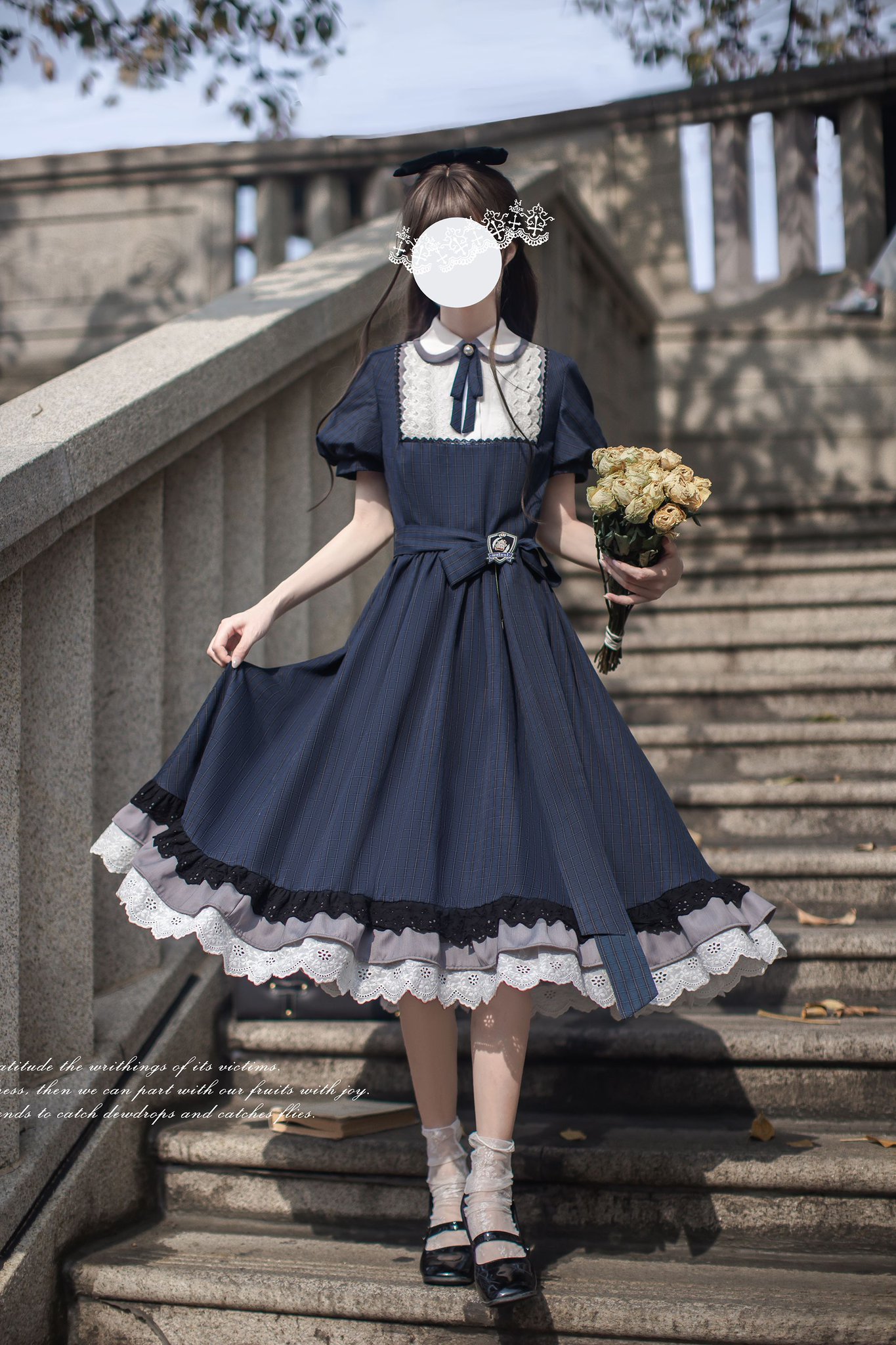 【極美品】☆BETTYS BLUE ワンピース☆ロリータ☆クラシカル 極美品】☆BETTYS BLUE ワンピース☆ロリータ☆クラシカル