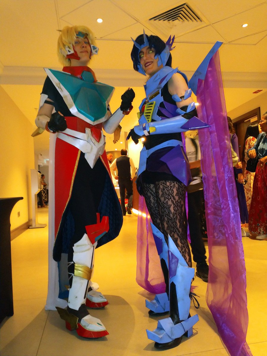 Chris McFeely (@chrismcfeely) on Twitter photo And lastly, coming out of retirement for a victory lap, its cosplay contest judge <a href="/chaozrael/">๐ตChaozrael@TFNation</a> together with <a href="/LordSooga/">๐ชTC๐ญ๐ค</a> as... Bravern and Superbia?! #TFNation2025 And lastly, coming out of retirement for a victory lap, its cosplay contest judge <a href="/chaozrael/">๐ตChaozrael@TFNation</a> together with <a href="/LordSooga/">๐ชTC๐ญ๐ค</a> as... Bravern and Superbia?! #TFNation2025
