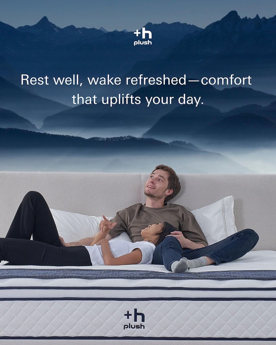 plushsleep's tweet photo. Rest that uplifts.
Plush delivers deep comfort and hybrid supportβso your mornings start calm, clear, and weightless. https://t.co/OWTo4AivKf
π Try it. Feel it. Explore it.
#WakeRefreshed #HybridComfort #PlushVibes https://t.co/i2PhAwb7XG