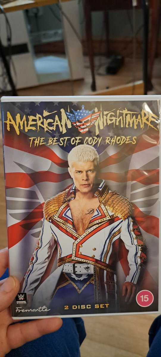 Lok what I got for my birthday, I absolutely adore <a href="/CodyRhodes/">Cody Rhodes</a>