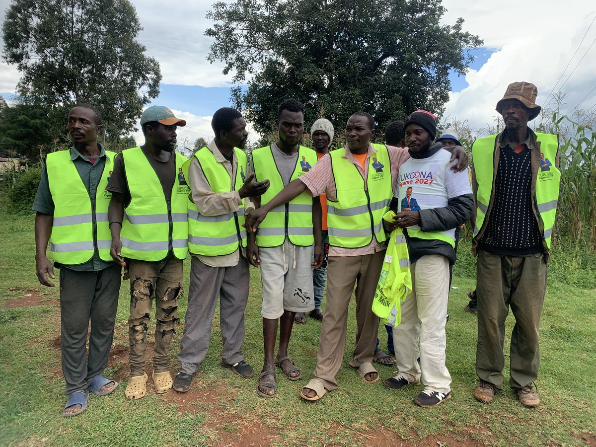Grateful for the warm welcome by Boda-Boda operators at Soy, Kakamega County. We are agreed that the industry offers great economic opportunities to learn personal financial management and group investment. #LipoTumaini #NewKenya