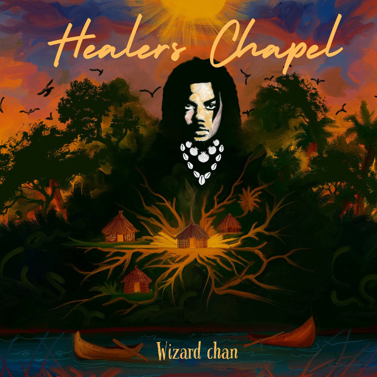nneamaka_orji's tweet image. I had the pleasure of designing this album cover for @_WizardChan_, and it was such a great experience bringing it to life! 🌿
14 tracks of  healing—drops September 3rd.
Healers Chapel is a state of being, a state of mind, the experience is almost here.. get ready to teleport!!!