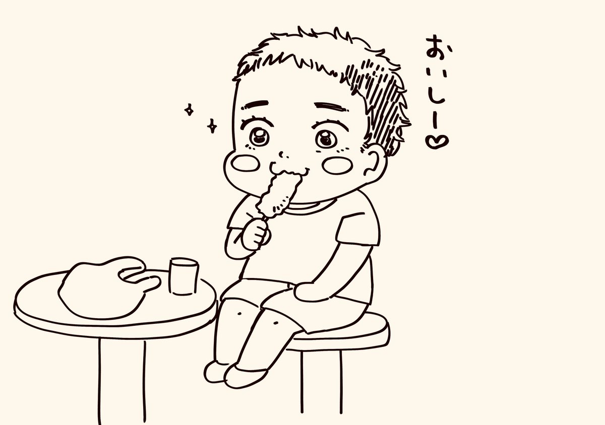 @wa_uah 昨日色紙描いてる時に見かけた妖精さんを置いておくね😘 