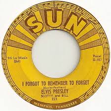 ColaArtsAcademy's tweet photo. On this day in Music History: August 17th, 1955 - 
Elvis Presley released what would become his first No.1 hit, 'I Forgot to Remember to Forget / Mystery Train'. https://t.co/w3zuoupe9h