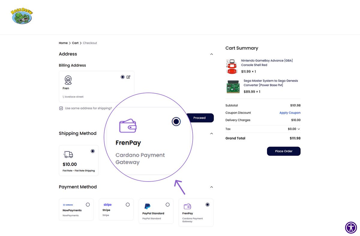 Jeff (@jdotfren) on Twitter photo Picture thisπ€
Youβre about to check out on your favorite e-store, you look down at the payment options and see βFrenPayβ.
You instantly connect your favorite Cardano wallet and pay with $ADA or your favorite CNTπ
Pay with $SNEK, $IAG, $HOSKY, etc.πͺπΌ
<a href="/IOHK_Charles/">Charles Hoskinson</a> Picture thisπ€
Youβre about to check out on your favorite e-store, you look down at the payment options and see βFrenPayβ.
You instantly connect your favorite Cardano wallet and pay with $ADA or your favorite CNTπ
Pay with $SNEK, $IAG, $HOSKY, etc.πͺπΌ
<a href="/IOHK_Charles/">Charles Hoskinson</a>