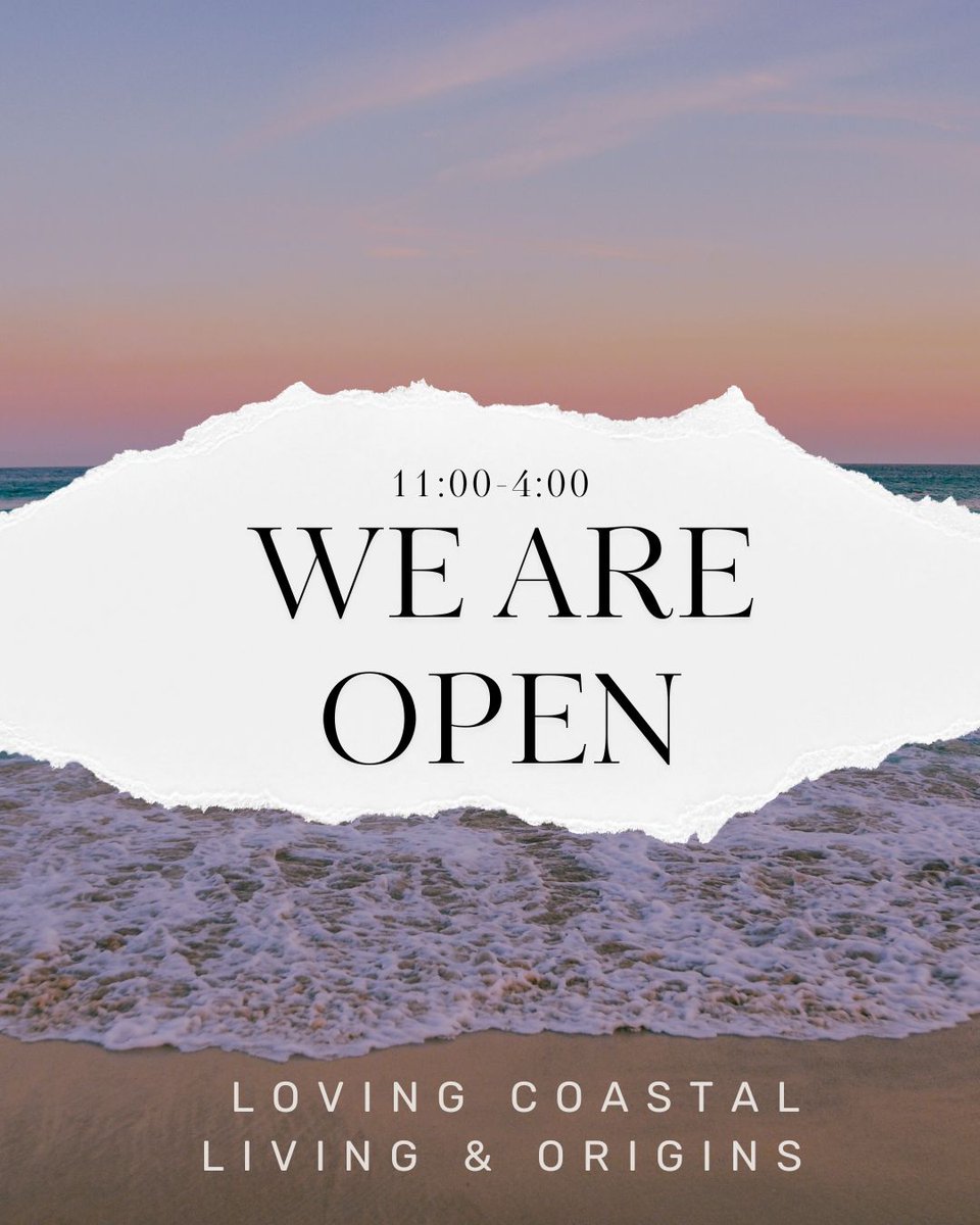 LuckySeaBean's tweet image. 🌊✨ We’re open today from 11:00–4:00!
Stop by Loving Coastal Living &amp;amp; Origins for shells, coral, coastal décor, gifts &amp;amp; more. 🐚🌴

⚠️ Please note: we’ll soon be closing on Sundays, so be sure to stop in while you can!

#CoastalLiving #ShellShop #PortAransas #BeachVibes…