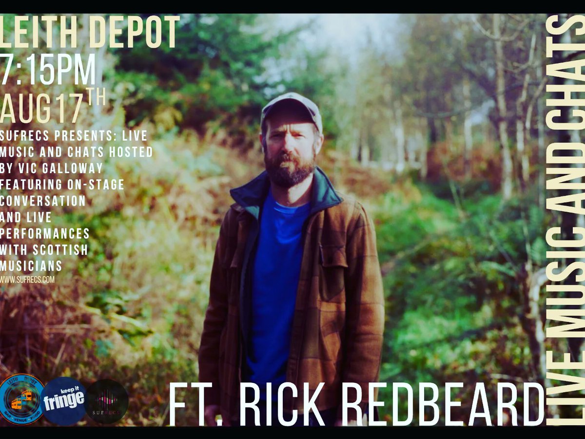Vic Galloway (@vicgalloway) on Twitter photo Good times <a href="/leithdepot/">LEITH DEPOT</a> last night w/ <a href="/songsbyadamross/">Adam Ross</a> Gillian Fleetwood, Broken Chanter & <a href="/SiobhanIsBack/">Siobhan Wilson</a> for a @sufrecs special <a href="/edfringe/">Edinburgh Festival Fringe</a>
It's the FINAL night TONIGHT with <a href="/RickRedbeard/">Rick Redbeard</a> & Siobhan Wilson.
Doors 7.15pm & last tickets here:
list.co.uk/event/sufrecs-…
'Mon doon! ❤️ Good times <a href="/leithdepot/">LEITH DEPOT</a> last night w/ <a href="/songsbyadamross/">Adam Ross</a> Gillian Fleetwood, Broken Chanter & <a href="/SiobhanIsBack/">Siobhan Wilson</a> for a @sufrecs special <a href="/edfringe/">Edinburgh Festival Fringe</a>
It's the FINAL night TONIGHT with <a href="/RickRedbeard/">Rick Redbeard</a> & Siobhan Wilson.
Doors 7.15pm & last tickets here:
list.co.uk/event/sufrecs-…
'Mon doon! ❤️