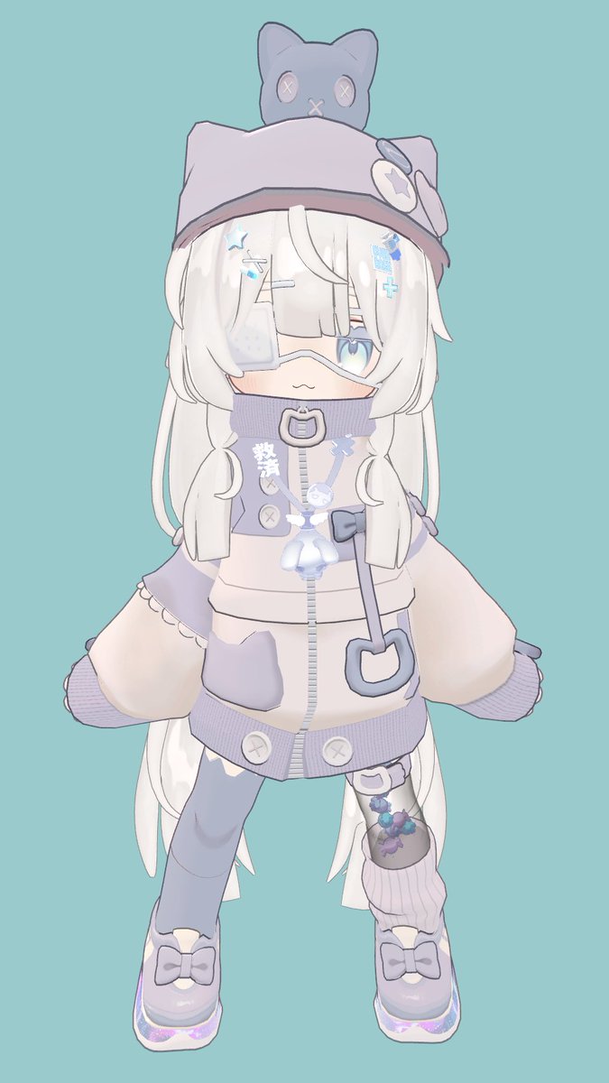 #yukincocco　#二条Nijyou_Booth　#PINKPUDDING_CLOTHES 　#kipfel
ぽっぷにゃ～じで二個改変したよ。明日までセールしてます！めちゃかわっ