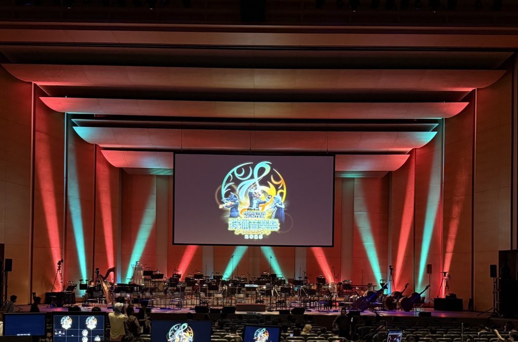 #狩猟音楽祭2025 夜公演お邪魔しました✨歌良すぎました✨みなさんの演奏も本当に良かった✨そして万博の盛り上がりの温度差にもびっくりした(盛り上がってると思ってる人です😅)無事に新幹線乗って帰ってまーす✨(ポスト消えてたので再掲しました。いいねくれた方すみません🙇‍♀️) #モンハン #MHWilds