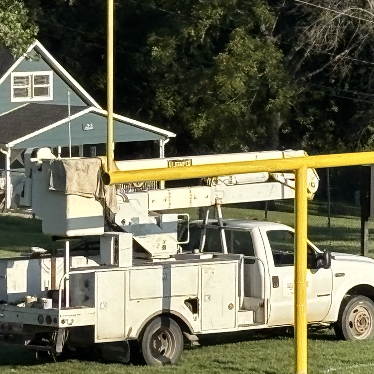 WeAreHolton's tweet photo. When you think about community, culture and football. Thanks to all the people working on our stadium this morning!! https://t.co/VkGB3vK63R