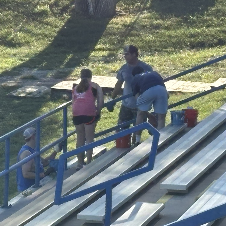 WeAreHolton's tweet photo. When you think about community, culture and football. Thanks to all the people working on our stadium this morning!! https://t.co/VkGB3vK63R