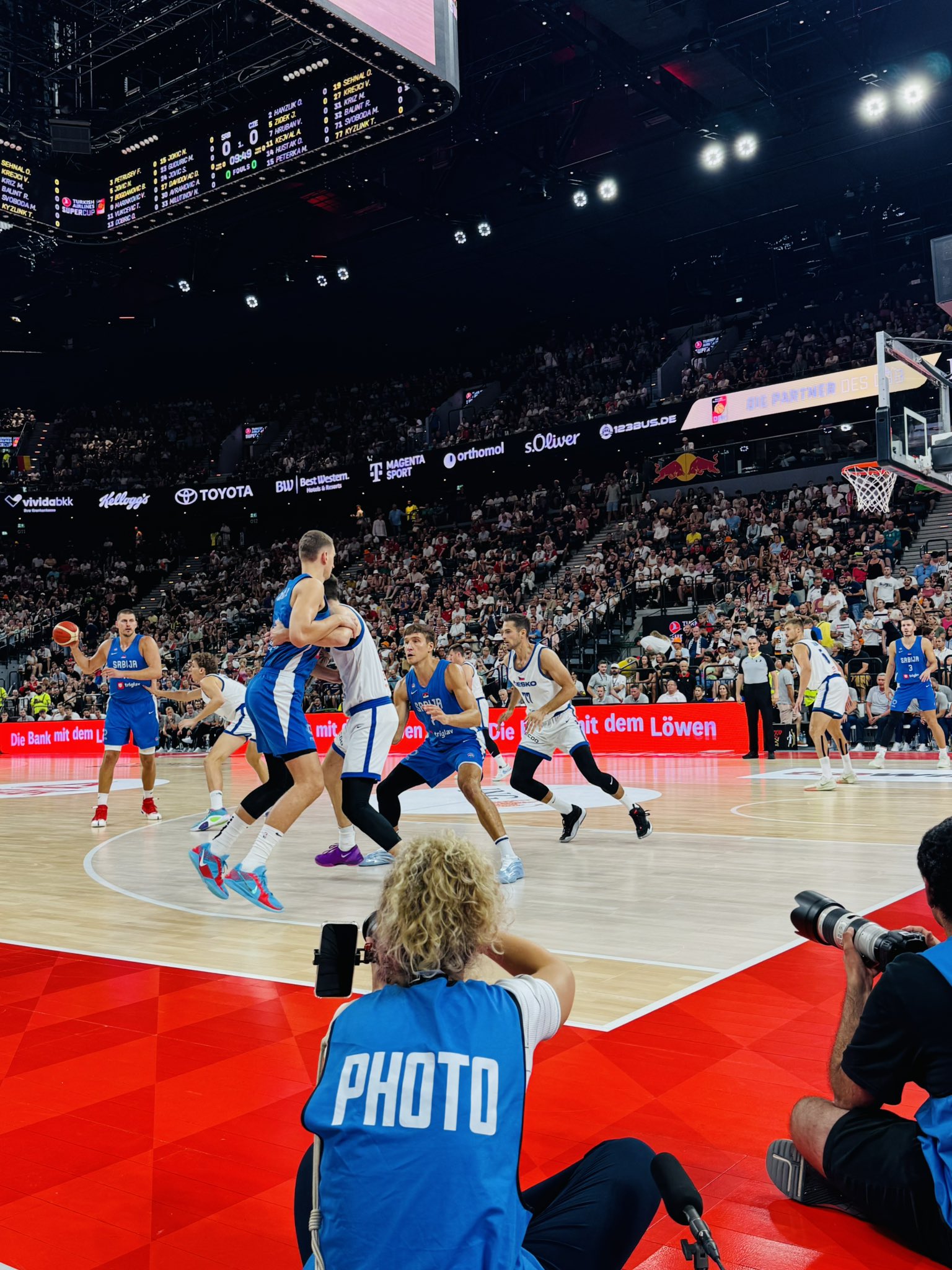 Gyjp93DXsAA0Sno?format=jpg&name=large Jokic and Bogdanovic Lead Serbia to Convincing Win and a Spot in the Final