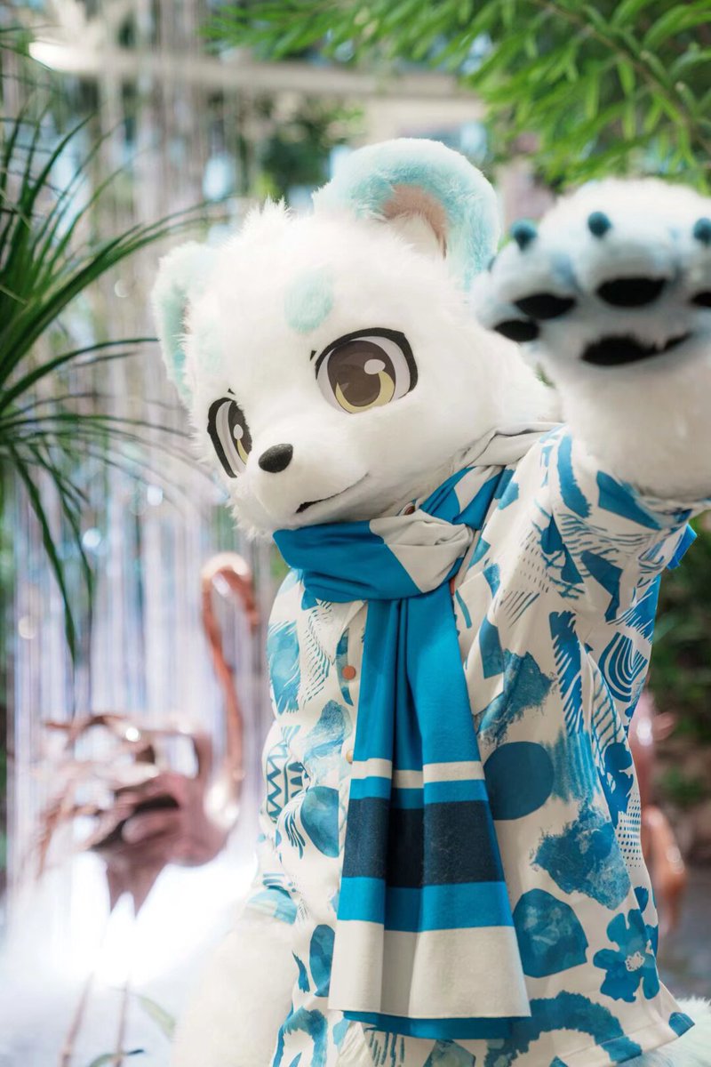 Halculus2's tweet image. 诺獭家的海盐风味小熊！
@NotabearOWO （图片来源是单主返图，有点赶没有拍出厂图啊啊啊）
是第一个自建模的头！