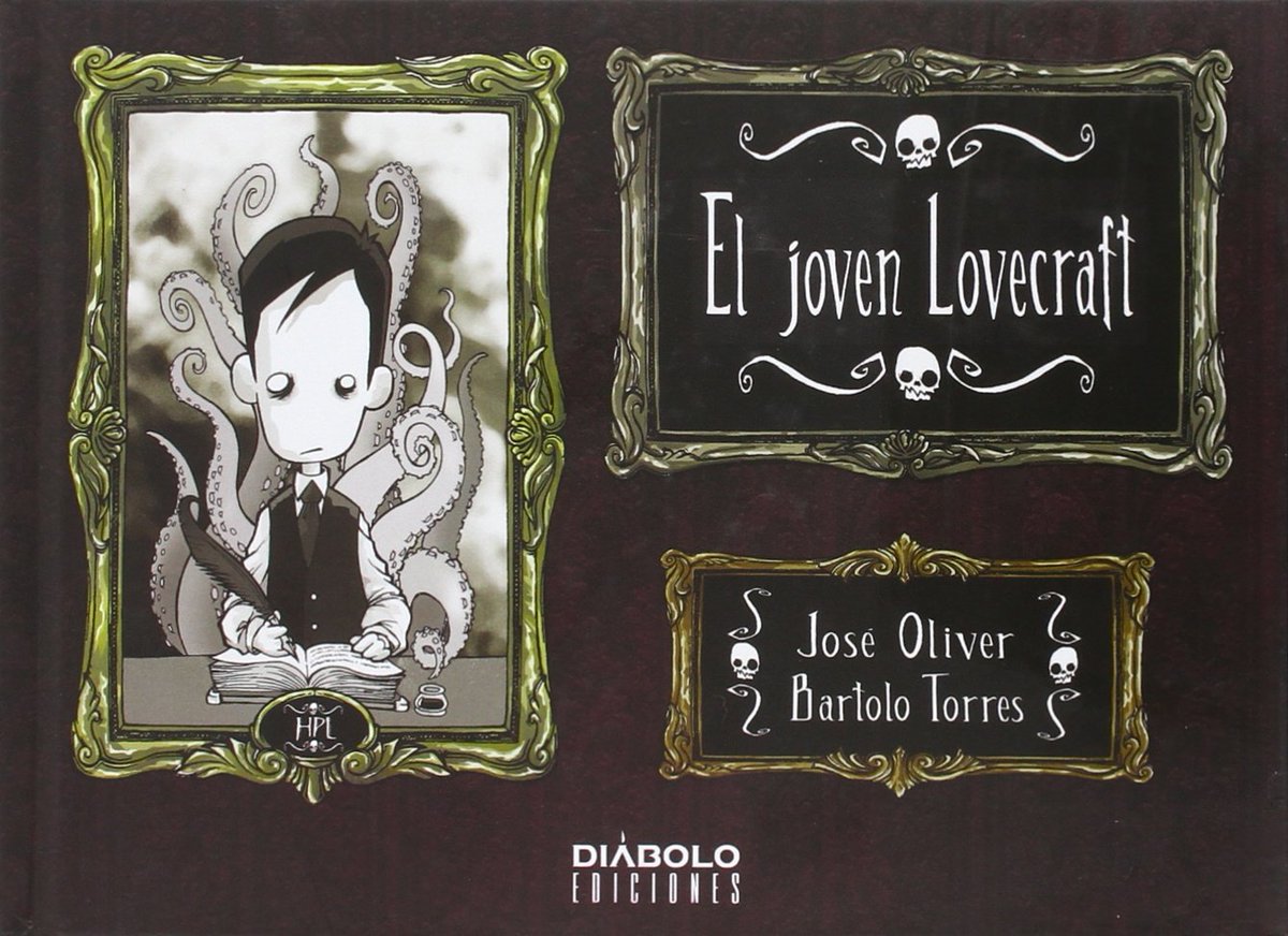 Ricardo Meyer ☄️ (@paterdagon) on Twitter photo Este fin de mes he decidido que me compraré uno de estos dos (o los dos) publicados por <a href="/Diabolocomics/">DIÁBOLO EDICIONES</a>. Se verá bien con otro cómic de Los Mitos que tengo en apaisado. A "El joven Lovecraft" le tengo mucho cariño porque lo leía en la época que se publicaba en el blogspot.
Vi que Este fin de mes he decidido que me compraré uno de estos dos (o los dos) publicados por <a href="/Diabolocomics/">DIÁBOLO EDICIONES</a>. Se verá bien con otro cómic de Los Mitos que tengo en apaisado. A "El joven Lovecraft" le tengo mucho cariño porque lo leía en la época que se publicaba en el blogspot.
Vi que