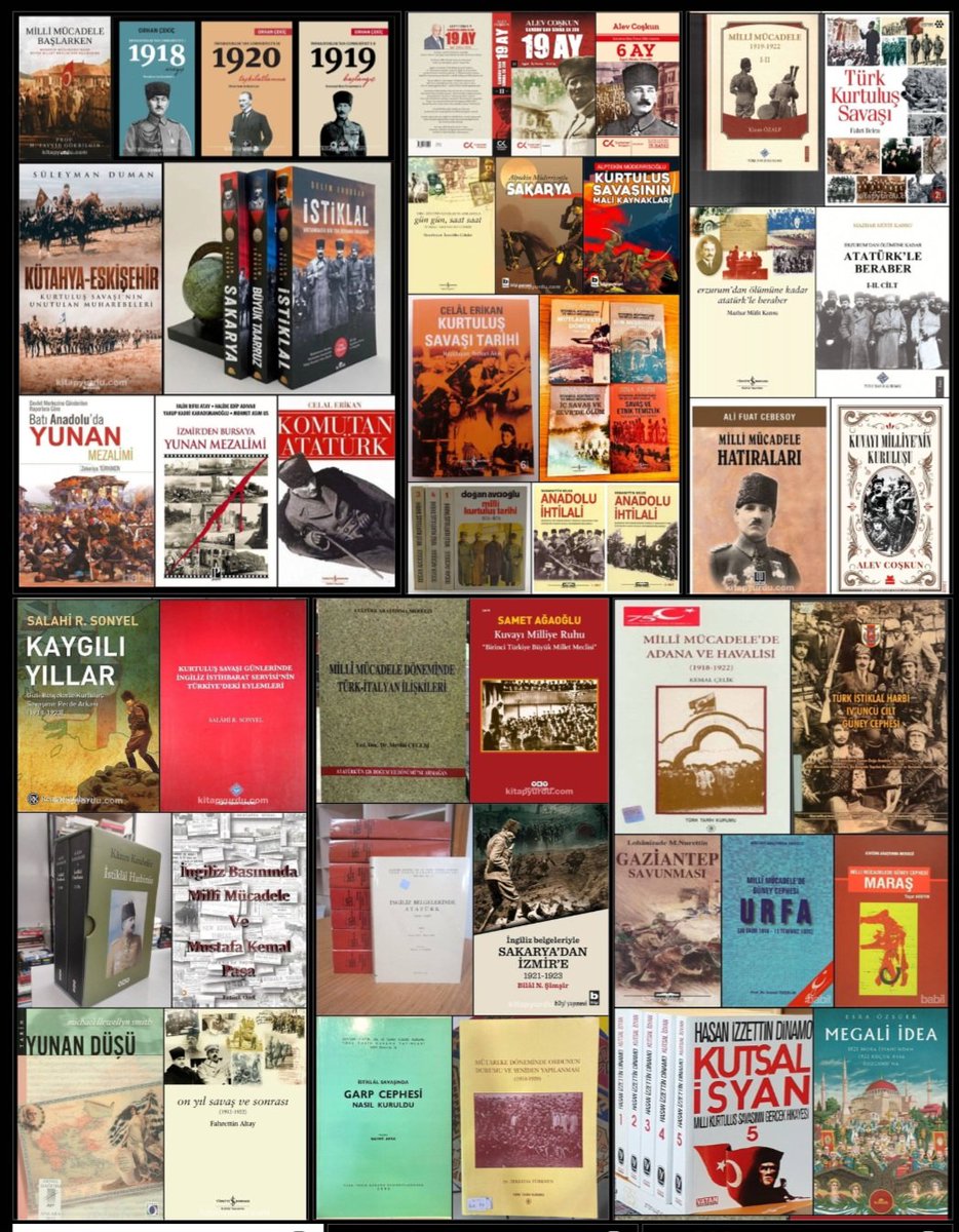 HarpCografyasi's tweet photo. 📚 OKUMA ÖNERİLERİ 📚 2️⃣
Milli Mücadele kitaplığı.[++] https://t.co/BntOiUGOWs