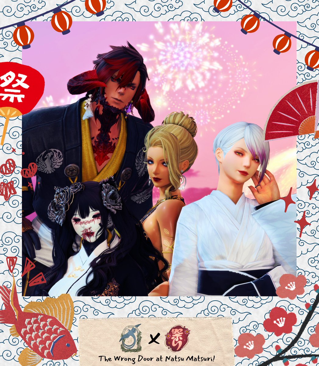 Clown (@clown3pm) on Twitter photo And another one with Team #EMONIGHTFFXIV! Thank you <a href="/wrongdoorxiv/">Wrong Door</a> and <a href="/RheRhe_NW/">Rhenee Northwood | IC/RP 🌸👗📚</a>! And another one with Team #EMONIGHTFFXIV! Thank you <a href="/wrongdoorxiv/">Wrong Door</a> and <a href="/RheRhe_NW/">Rhenee Northwood | IC/RP 🌸👗📚</a>!