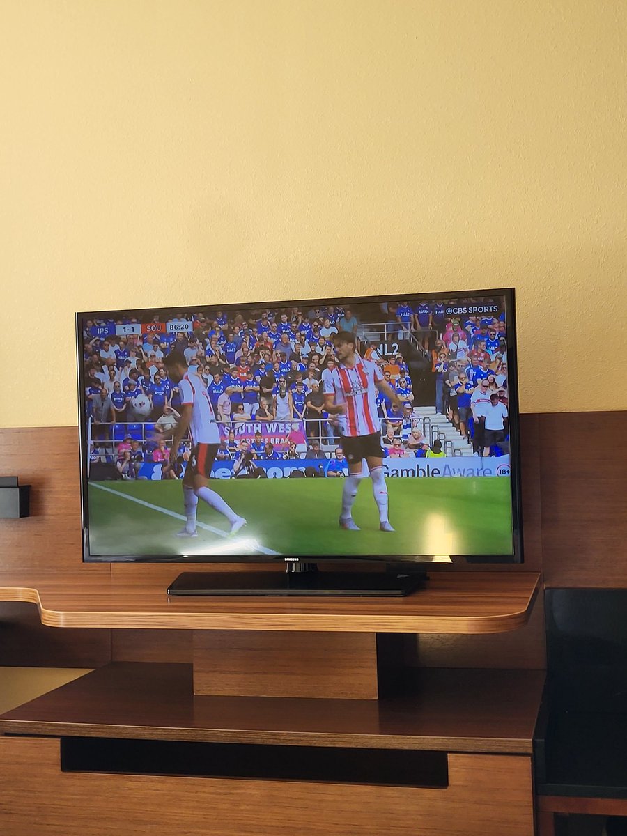 Marley ''Two Nine'' Thompson (@marley_cisc29) on Twitter photo Hotel pregame: Ipswich v Southampton on the screen, field up next. Locked in. #grind29
@Independence_sc <a href="/ImCollegeSoccer/">College Soccer Truth ™</a> <a href="/ImYouthSoccer/">ECNL/GA/Recruiting/College Soccer</a> <a href="/TheSoccerWire/">SoccerWire</a> @TopdrawerSoccer @GAcademyleague <a href="/PrepSoccer/">Prep Soccer ⚽️</a> @co11egesoccer @toppreps Hotel pregame: Ipswich v Southampton on the screen, field up next. Locked in. #grind29
@Independence_sc <a href="/ImCollegeSoccer/">College Soccer Truth ™</a> <a href="/ImYouthSoccer/">ECNL/GA/Recruiting/College Soccer</a> <a href="/TheSoccerWire/">SoccerWire</a> @TopdrawerSoccer @GAcademyleague <a href="/PrepSoccer/">Prep Soccer ⚽️</a> @co11egesoccer @toppreps