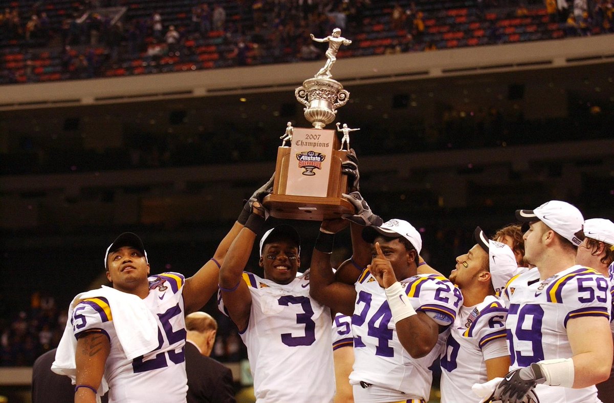 13 days. LSU has been to 13 Sugar Bowls...the most appearances by LSU in any bowl game. The most recent, the 2007 Sugar Bowl win over Notre Dame.