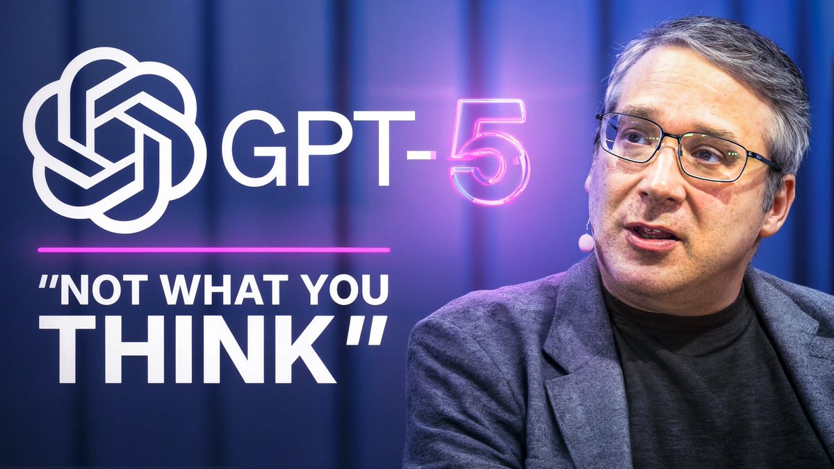 davidbombal's tweet image. GPT-5 Just Dropped… And It’s NOT What You Think
Watch the video on YouTube:
youtu.be/Pq1PtOiXAwQ
#blackhat #gpt5 #ai