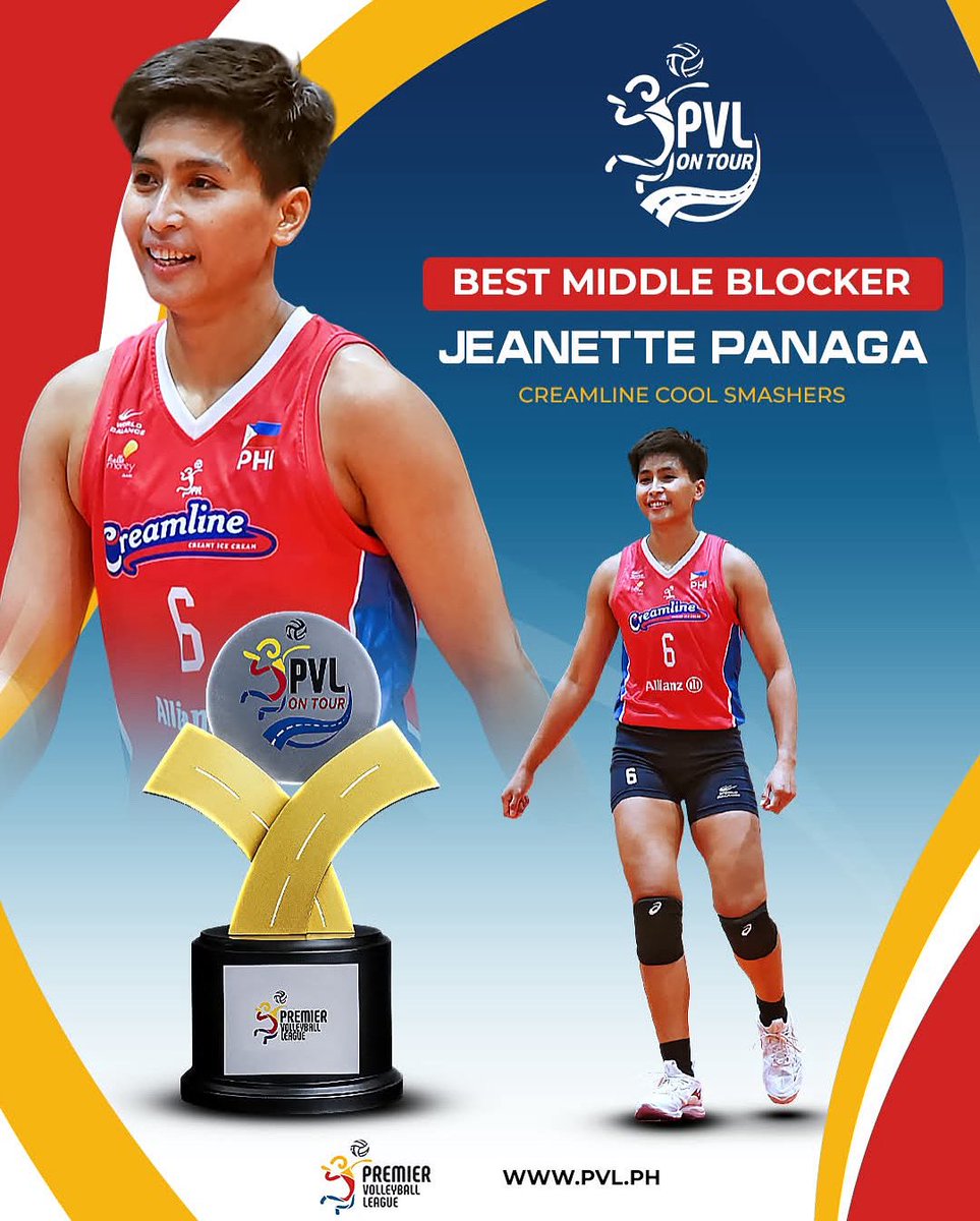 pvlph's tweet photo. PANGS SHOWS WAY! 🍦

Watch the awarding ceremony on:
📺 : One Sports | One Sports+
📲 : Pilipinas Live
🖥️ : https://t.co/ihdl9Qmw64

#PVLonTour | #TheHeartOfVolleyball https://t.co/g6SWIVne7O