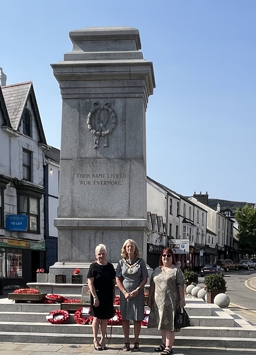 Service to commemorate the 80th Anniversary of VJ Day at the Cenotaph, Aberdare ⁦<a href="/RCTCouncil/">RCT Council</a>⁩
‘We will remember them’ ⁦