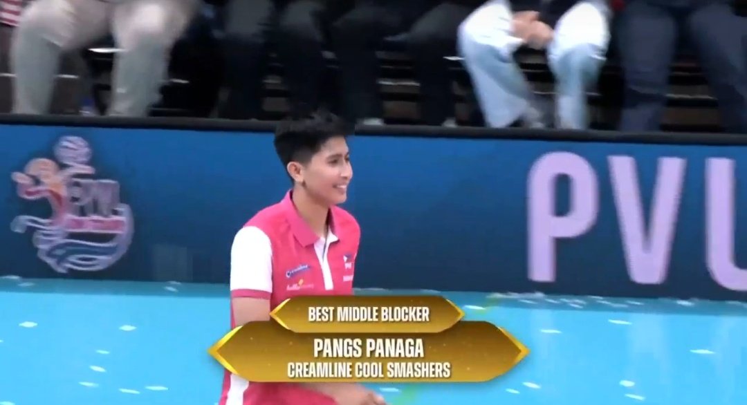 imyanceyyy's tweet photo. CONGRATULATIONS CCS GIRLS! 🩷🍦

Best Setter — Kyle Negrito
Best Outside Spiker — Alyssa Valdez
Best Middle Blocker — Jeanette Panaga

#PVLonTour #PVL2025 https://t.co/KIGo8rSMkD