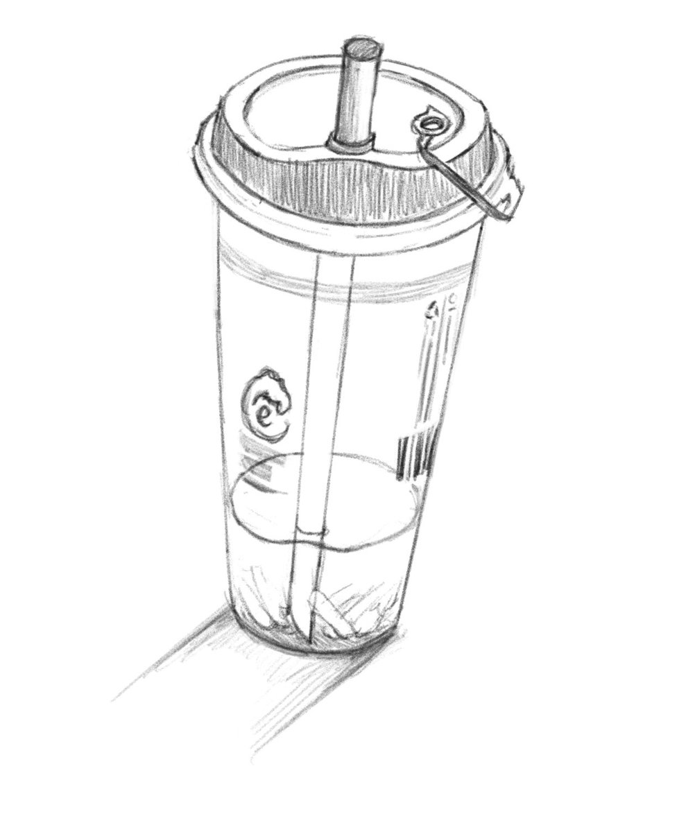 I’m too nervous to post anything of actual substance so here’s a boba cup