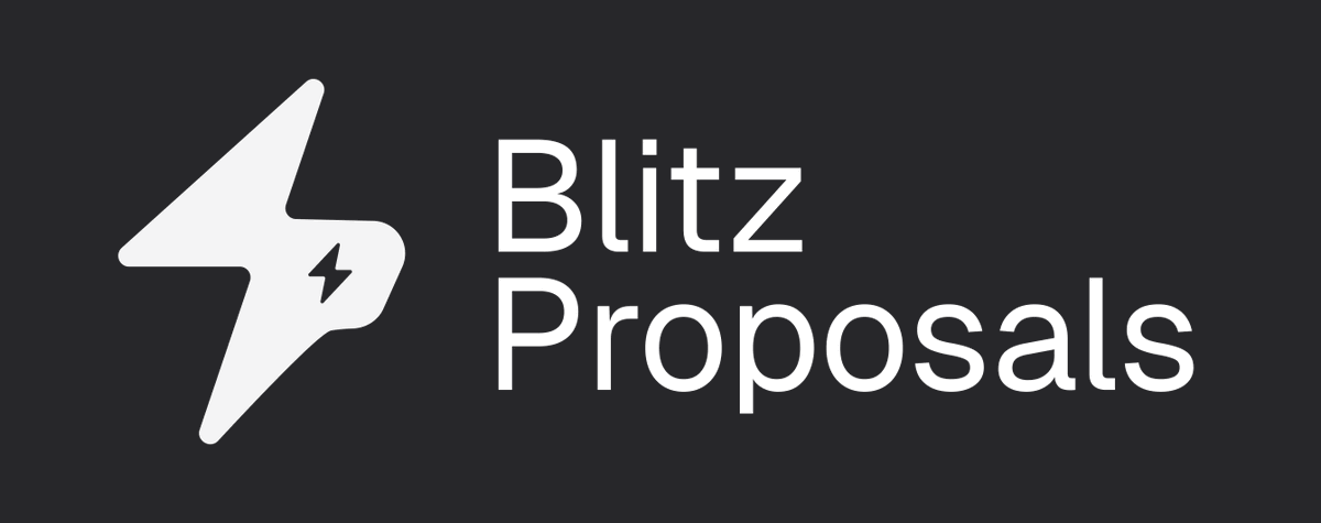 After some product validation &amp; early feedback, I updated the name and added a logo

Also added a waitlist feature and made it easier to try the beta version. 

New domain is blitzproposals.com

Let me know what you think