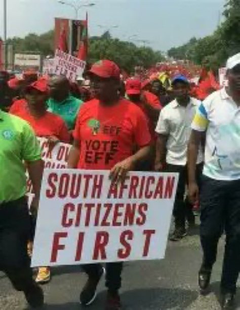 AyeeNdeM's tweet image. Julius Malema called for South Africa long before it was fashionable!