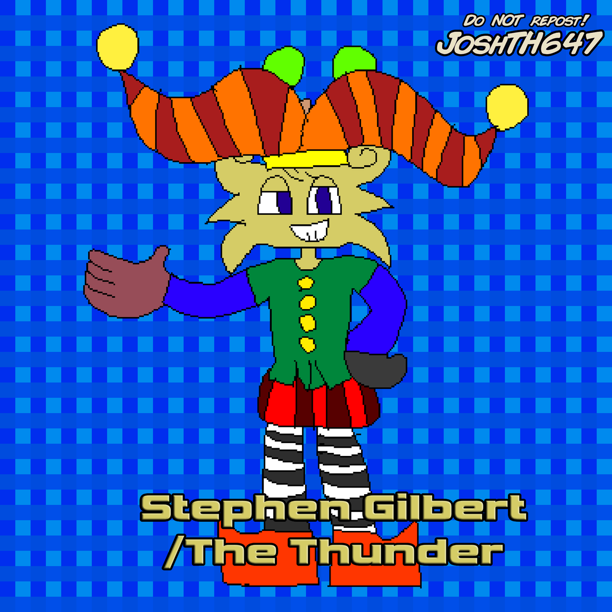 UnspiritedSoul's tweet photo. Jester OC for the soul... gweheheheHEHE,,,
#OC #ocart #ocartist #StephenGilbert #myart #myartwork #Doodles #ocartwork #originalcharacter #originalcharacterart #DigitalArtist #digitalartwork #myOC #JoshsArt https://t.co/Uzy6e0OlOM