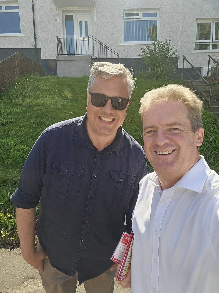 Graeme Downie MP (@graemedowniemp) on Twitter photo Great to join Blair MacDougall to support Julie Ann McHale, the <a href="/ScottishLabour/">Scottish Labour</a> candidate for the council by-election in Barrhead on 21 August.
As the only true local candidiate she will be a strong and powerful voice for local people.
#VoteLabour Great to join Blair MacDougall to support Julie Ann McHale, the <a href="/ScottishLabour/">Scottish Labour</a> candidate for the council by-election in Barrhead on 21 August.
As the only true local candidiate she will be a strong and powerful voice for local people.
#VoteLabour