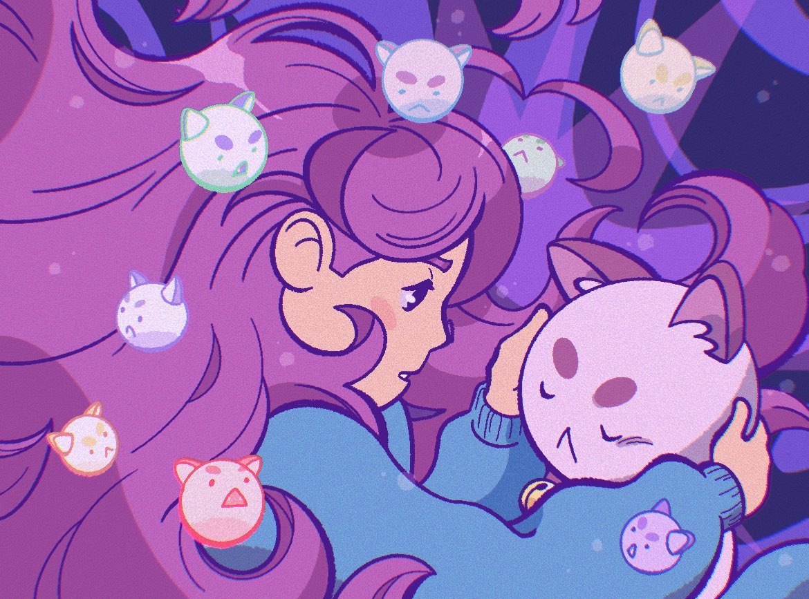 accidentally deleted the file before i could finish it off 💔 #BeeandPuppycat