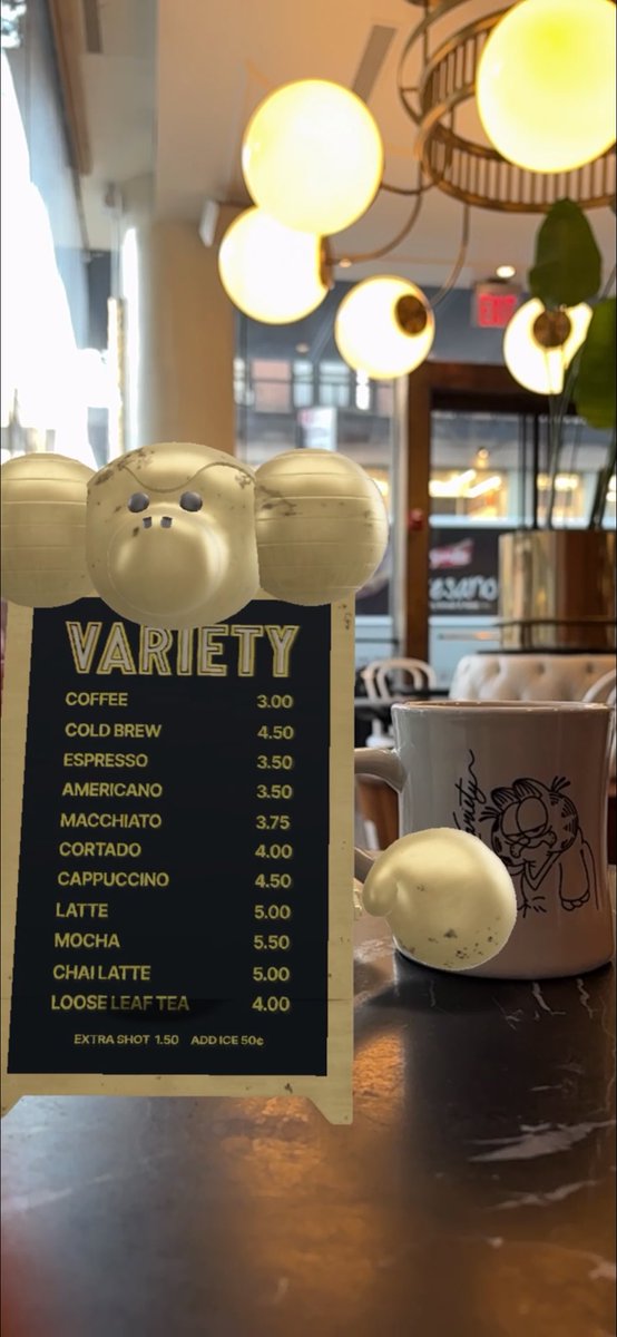 We’re planning to launch a new avatar project ‘Ad Baboon’ in mid September! 

With this avatar, user could swap an image and a brand representative logo with them. 

It comes with multiple colors and head options. Best for cafes and restaurants.

In New York City, there are tons