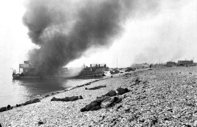 On this day in 1942, 6,000 Allied troops, most of them Canadians, attack the French port of Dieppe. The disastrous raid sees more than 900 killed and 1,500 captured.