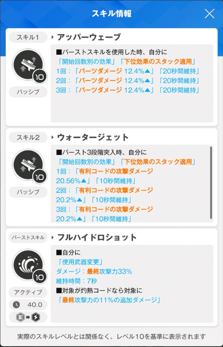 か⃝み⃝じ⃝ょ⃝お⃝ (@ashsuika) on Twitter photo 中国版NIKKE 水着ネオンめでたくアッパー調整入るww
スキル1にフルバ開始時攻撃力85%⬆ww
バーストスキルの倍率も大幅⬆ww
日本にもこの調整来いやぁщ(・д・´щ) 中国版NIKKE 水着ネオンめでたくアッパー調整入るww
スキル1にフルバ開始時攻撃力85%⬆ww
バーストスキルの倍率も大幅⬆ww
日本にもこの調整来いやぁщ(・д・´щ)