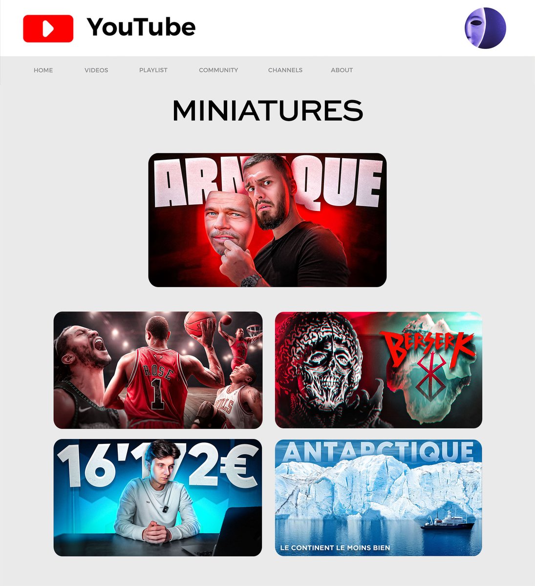 5 miniatures. 5 univers. ⚡️